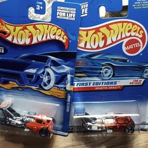 Hot Wheels Whatta Drag cars